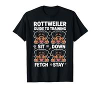 Rottweiler Guida alla Formazione Divertente Rottie Lover Maglietta