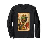 Rottweiler King Hearts Cool Carte da gioco Retro Disco Dog Maglia a Manica