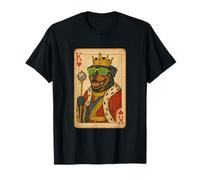 Rottweiler King Hearts Cool Carte da gioco Retro Disco Dog Maglietta