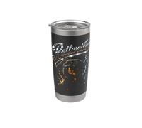 Rottweiler Lightning Script Dog Lover Mamma Papà Bicchiere termico in acciaio inox doppia parete