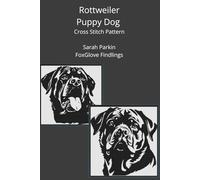 Rottweiler Puppy Dog Cross Stitch Pattern
