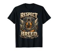 Rottweiler Respect The Breed Maglietta