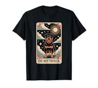 Rottweiler Tarocchi Summer Vibes Pet Humor Maglietta