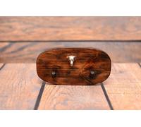 Rottweiler Tipo 2 - Legno Grucce Vestiti Con Dem Immagine di Un Cane Art Dog