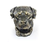 Rottweiler - urna per ceneri di cane, busto di cane, grande testa di cane per il