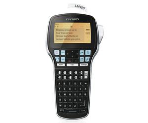 Rotulatrice DYMO LabelManager 420P Kitcase Nero Grigio Etichette Personalizzate Codice a Barre USB