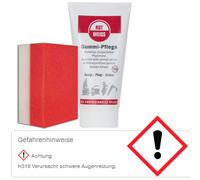 ROTWEISS Cura Guarnizioni IN Gomma 150 ML per Vernice Auto 7150 + Spugna