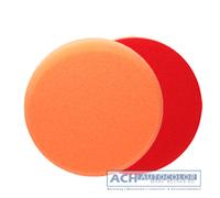 ROTWEISS Disco di Lucidatura Pad Spugna Ø77x25mm Arrotondato, Duro, Arancio 8477