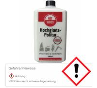 ROTWEISS Lucidatura ad Alta Lucentezza per Auolack 1000 ML Bottiglia 4000