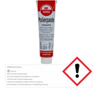 ROTWEISS Pasta Lucidante Politurpaste senza Silicone 100ml Tubo 1300 Detergente