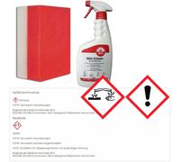 ROTWEISS Schiuma Attiva Shampoo Auto 500ml 9115 + Spugna di Lucidatura a Mano