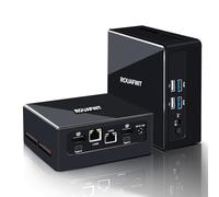 ROUAFWIT Mini PC Core i5 1235U, Dual Lan i226-V 2.5GbE Micro Desktop Computer, DDR5 32G RAM 512G NVME PCIe4.0 SSD, Win 11 Pro Piccolo Ufficio PC, Supporto 8K, 4 Display, WiFi6 BT5.2