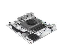 ROUAFWIT Mni ITX NAS Motherboard 8 Bay i5 8265U, 17X17cm PC Mainboard mit 2x 2.5GbE LAN, 2 x DDR4 Slot, 2 x NVMe, 1x PCI-Ex4, Support VT-x/VT-d, HD+DP 4K, Barebone