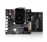 ROUAFWIT NAS Motherboard Celeron J6413, 6 x SATA3.0, 2 x M.2 NVMe, 2 x DDR4, Mini ITX Board, 2 x I226v 2.5 GbE, 1 x Console, Micro Appliance NAS Board, 8GB RAM 256GB SSD