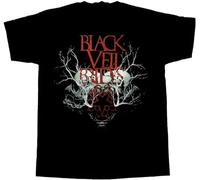 ROUBEIJIA Black Veil Brides Music Mens T Shirt Size S
