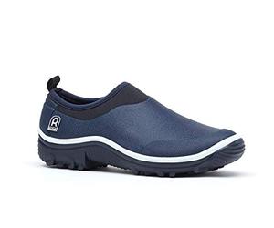 Rouchette - Stivaletti da giardino e da uomo, (blu navy e bianco.), 38 EU