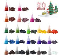 Rouclo Coloranti Per Candele - 20 Colori Per Cera, Ideali Per Fai Da Te. Adatti Per Cera Di Soia, D'Api, Paraffina, Gel E Di Palma