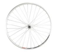 Roue posteriore di bici con bloccaggio a vite del mozzo Velox Argenté