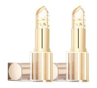 Rouge à lèvres changeant de couleur et résistant au transfert, rouge à lèvres changeant de couleur et résistant au transfert, hydratation longue durée de 24 heures, nutrition en profondeur (2pcs)