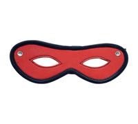 Rouge - maschera occhi aperti - vera pelle - rosso