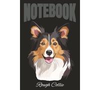 Rough Collie Charm: A stylish college journal featuring a cute Rough Collie design for dog lovers, students, and everyday writing