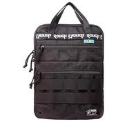 Rough Enough, borsa tattica per computer portatile da 14 pollici, da uomo, per viaggi all'aperto, avventura, con scomparti per laptop, maniglia, sistema di cinghie per bagagli, colore nero, per laptop