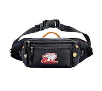 Rough Enough, marsupio tattico da uomo, a tracolla, grande, per viaggi, pesca, escursionismo, caccia, nero, 5 l, nero, Large, Tactical Fanny Pack Crossbody Bag per gli uomini