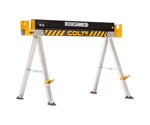 ROUGHNECK® Colt 575S Chevalet de sciage en acier robuste avec capacité de 500 kg pour le travail du bois et la construction