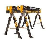 Roughneck® COLT 600E Sawhorse, Heavy Duty Steel Construction, Weight-Baring Cap
