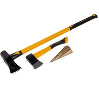 Roughneck Legno Taglio & Separatore Set 3 Pezzi Mazza Ascia E Zeppa ROU65501