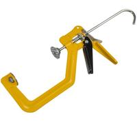 ROUGHNECK Morsetto rapido con una sola mano - Turbomorsetto in metallo, sgancio rapido, ganasce resistenti al calore, forza di serraggio 600 Nm, funzionamento con una sola mano - 150 x 75 mm/6 x 3