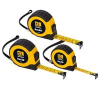 Roughneck ROU43100 - Set di metro, 3 pezzi