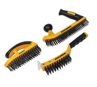 Roughneck Set 3 Spazzole Metalliche Pesanti, 945g
