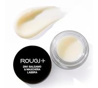ROUGJ 2 in 1 Balsamo e Maschera Labbra 01 Cocco per Idratazione Intensa e Comfort Quotidiano, Formula Nutriente con Texture Morbida Ideale Per Labbra Secche e Screpolate - 10 ML - Made in Italy