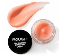 ROUGJ 2 in 1 Balsamo e Maschera Labbra 03 Pesca per Idratazione Intensa e Comfort Quotidiano, Formula Nutriente con Texture Morbida Ideale Per Labbra Secche e Screpolate - 10 ML - Made in Italy