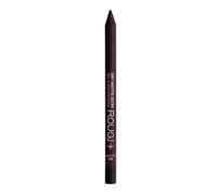 Rougj 2 in 1 Matita Occhi Gel e Waterproof colore 01 Black, 1.23g