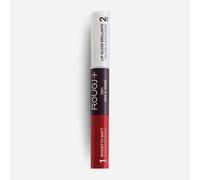 Rougj 2 in 1 Rossetto e Gloss N.03 Rosso - Rossetto liquido e lucidalabbra volumizzante, 1 pezzo