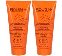 ROUGJ+ AttivaBronz +40% Gambe Crema 2x100 ml Crema solare