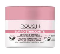 Rougj+ Detergenza Burro Struccante e Detergente Viso 80 ml