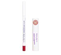 Rougj Full Color Rossetto + Matita Labbra Waterproof - Rossetto cremoso Nude Beige, idratante e a lunga durata - Matita labbra Nude Rose, precisa e a prova di sbavature - Made in Italy