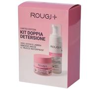 Rougj+ Kit Doppia Detersione Burro Struccante + Mousse Detergente 1 pz