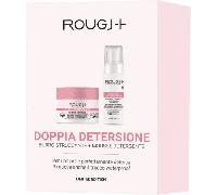 Rougj Kit Doppia Detersione Viso Cofanetto con Burro Struccante e Mousse Detergente