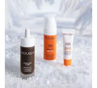 Rougj Kit solari: siero SPF30, gloss SPF30 e autoabbronzante