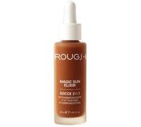 Rougj + Magic Sun Elixir Gocce 2in1 30 ml Gocce Autoabbronzanti e Attivatore di Abbronzatura Effetto Dorato