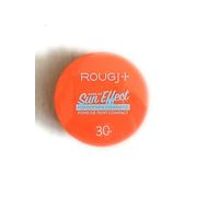 Rougj Make-Up Sun Effect Fondotinta Compatto SPF 30, Protezione Solare, n.01