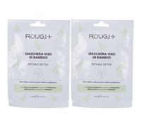 Rougj+ Maschera Viso In Tessuto Rituale Detox 2x18 ml