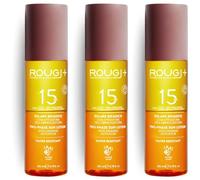 Rougj Solare Bifasico SPF15 con attivatore di melanina 3x200 ml