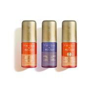 Set Solari spray viaggio Twiga by Rougj 3 prodotti da 50ml. Spf30 viso corpo, capelli, doposole. Con Oro colloidale e acido ialuronico