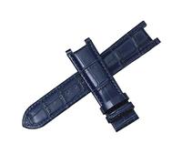 ROUHO 22 x 13 mm Cinturino per orologio in vera pelle di ricambio per cinturino morbido per GUESS GC-Blu