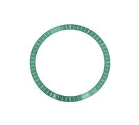 ROUHO 28,5 X 24,5 Mm Quadrante Dell'Orologio Lunetta Dell'Orologio Ceremic Lunetta Della Scala Lunetta Per Movimento Nh70 - Verde Chiaro
